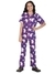 Ninos Dreams Peterpan Girls 100% cotton Night Suit Unicorn Printed Half sleeves with Pyjama-Purple