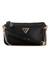 Guess Women Textured Pu Noelle Dbl Pouch Crossbody Bag