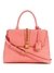 Guess Pink Solid Tiberia Society Satchel Bag