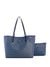 Guess Women Printed Pu Vikky Tote Bag
