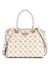 Cream Logo Printed Fynna Girlfriend Satchel Bag
