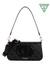Guess Coal Logo Printed Eco Mietta Flap Shoulder Bag