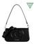 Guess Black Solid Eco Mietta Flap Shoulder Bag