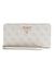 Dove Logo Printed Laurel Cheque Organizer Zip Around Wallet