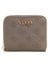 Dark Taupe Printed Gerty Small Zip Around Wallet