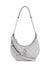Lavender Grey Textured Bessey Hobo Bag