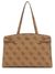 Latte Logo Monogram Polyurethane Lorelei Tote