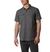 Men Grey Silver Ridge 2.0 Short Sleeve Omni Freeze Shirt