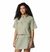 Women Green Elevated View Utility Short Sleeve Omni Freeze Shirt