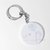 Purplebees BTS LY WHITE keychain  | for Purplebees BTS k-pop fan merch gift | Metal 58mm | Home Key Student Bag