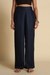 Solid Relaxed Fit Viscose Women's Casual Wear Trousers