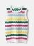 Girls Kidswear Regular Fit Round Neck Self Design Top