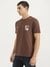Mens Relaxed Fit Round Neck Solid Tshirt