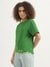 Womens Round Neck Logo Tshirt