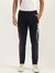 Mens Typography Baggy Fit Trackpants