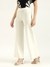 Womens Solid Straight Fit Pants