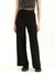 Womens Solid Straight Fit Pants