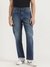 Mens Solid Relaxed Fit Jeans