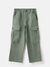 Boys Kidswear Solid Loose Fit Cargo Pants