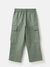 Boys Kidswear Solid Loose Fit Cargo Pants