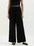 Womens Textured Wide Leg Cheese Cloth Pants