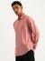 Mens Regular Fit Spread Collar Vertical Stripes Shirt