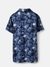 Boys Kidswear Regular Fit Resort Collar Inkdrop Shirt