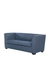 neudot Lexus Sofa for Living Room |3 Persons Sofa|Premium Fabric with Padded Armrest|Solid Wood Frame|3 Seater in Earth Blue Color