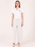 Albion Women Off White Smart Track Pant