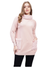 Albion Chicago Women Peach Winter Sweaters