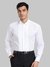 Men Contemporary Fit Solid White Shirt