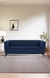 neudot Diva Sofa for Living Room |3 Persons Sofa|Premium Fabric with Cushioned Armrest | 3 Years Warranty|Solid Wood Frame|3 Seater in Cobalt Blue Color