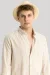 OFF WHITE STRIPES LINEN SHIRT