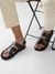 Regal Brown Men Smart Casual Leather Sandals