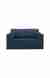 NEUDOT Max Fabric Pull-Out Sofa Cum Bed for Living Room | 2 Seater Sofa Bed for Drawing Room & Bedroom | Diwan | Cobalt Blue Color