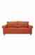 neudot Melody Sofa for Living Room |3 Persons Sofa|Premium Fabric with Padded Cushioned Armrest | Solid Wood Frame|3 Seater in Rusty Cider Orange Color