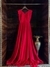 KPNC Red Stonework Designer Gown