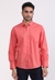 Albion Mens Primume Orange Casual Shirt