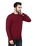 Albion Mens Winter Mehroon Pullover