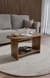NEUDOT LIMANI Engineered Wood Coffee Table | Centre Table with Storage for Drawing Rooming, Living Room and Office - Leon Teak