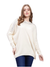 Albion Chicago Women Off White Winter Sweaters