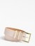 Women Pink Solid Pu Belt