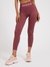 Wine Solid High-Rise Regular Fit Trudy Seamless Leggings