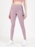 Pink Solid High Rise Leggings