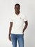 Salt White Solid Polo Neck Short Sleeves Nolan Polo T-Shirt