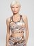 Guess Women Multicolor Printed Scoop Neck Adrianna Animalier Bras