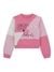 Guess Girls Multi Color-Blocked Round Neck Long Sleeves Sweatshirt