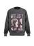 Guess Boys Grey Graphic Brand Logo Round Neck Long Sleeves Varsity Sweatshirt