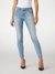 Carrie Light Solid Mid Rise Skinny Jeans