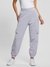 Guess Lavender Polyester Blend Solid Regular Fit Cargo Pant